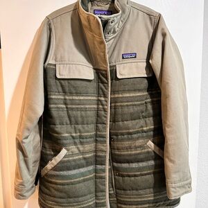 PATAGONIA WOMEN'S OUT YONDER COAT 26895 SAGE KHAKI Size MED